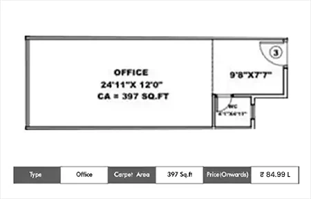 Office 397 SqFt